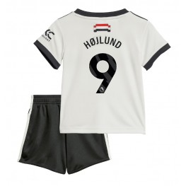 Manchester United Rasmus Hojlund #9 Derde tenue Kids 2024-25 Korte Mouw (+ Korte broeken)